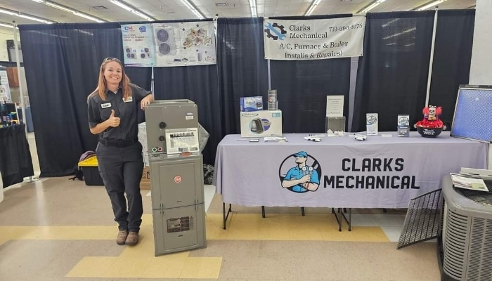 Clarks Mechanical Booth